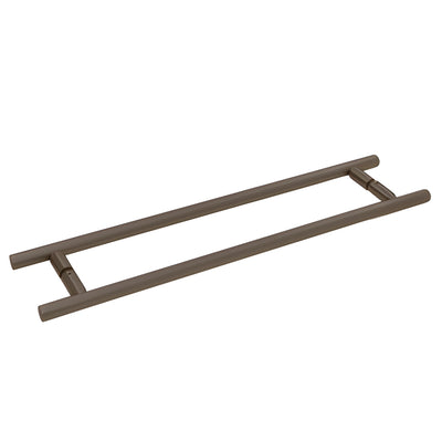 CRL 18 in Oil Rubbed Bronze Back-to-Back Ladder Towel Bar