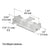 CRL 7/16" Nylon Sliding Window Roller Replacement for Milgard