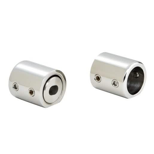 CRL Polished Stainless Steel Crescent Replacement Track Holder Fitting - Durable Support