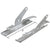 CRL 4" Jalousie Window Glass Clip - Replacement for Pan Am, Look