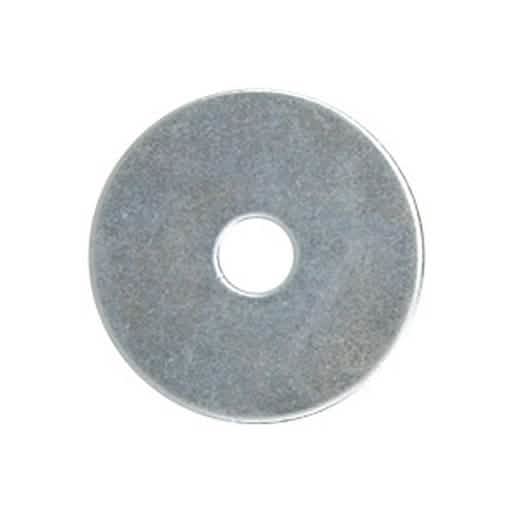 CRL 1/4" Hole x 1-1/4" Dia Flat Washer - Durable, High-Quality Steel Washer for Projects