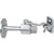 CRL Aluminum Wall-Mount Heavy-Duty Door Stop with Hook & Holder