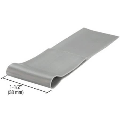 CRL 36" Gray Shower Door Vinyl Sweep - Flat Design for a Water-Tight Seal and Easy Install