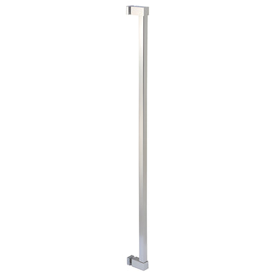 CRL Brushed Stainless Cut-to-Size Glass Door Pull, Ladder Style