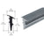 CRL Gray 1/2 in Roll-In Glazing Gasket 100' – Window/Glass Seal