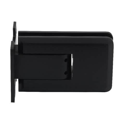 Oil Rubbed Bronze Atlas Glass Door Hinge - Sleek, Durable, High-Quality Finish.