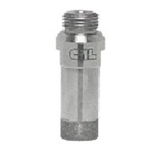 CRL 1\" HBT Series Belgian Thread Diamond Drill - Electro-Formed, Precision Tool