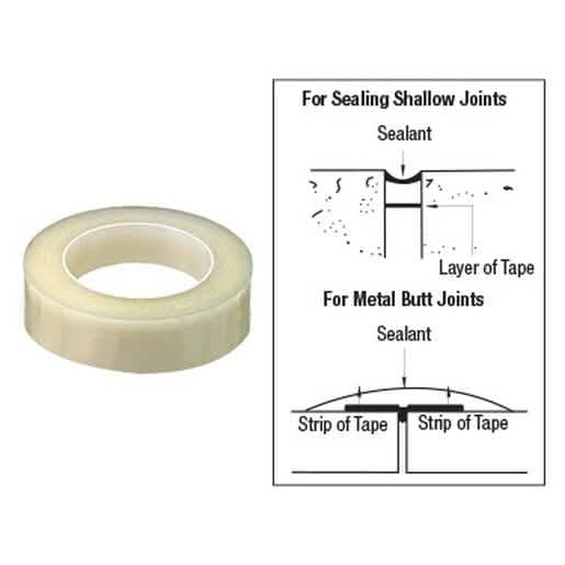 CRL 3/4\" Bond Breaker Tape: High-quality sealant tape for construction projects.