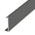 CRL Matte Black Snap-On Glazing Channel Cover - Mechanical Replacement