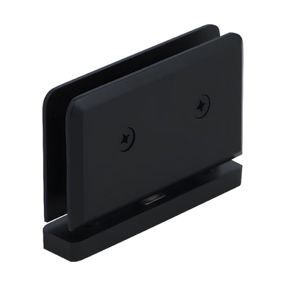 SRPPH010RB oil-rubbed bronze brass shower door pivot hinge, beveled, for 1/2" glass, head & sill mount