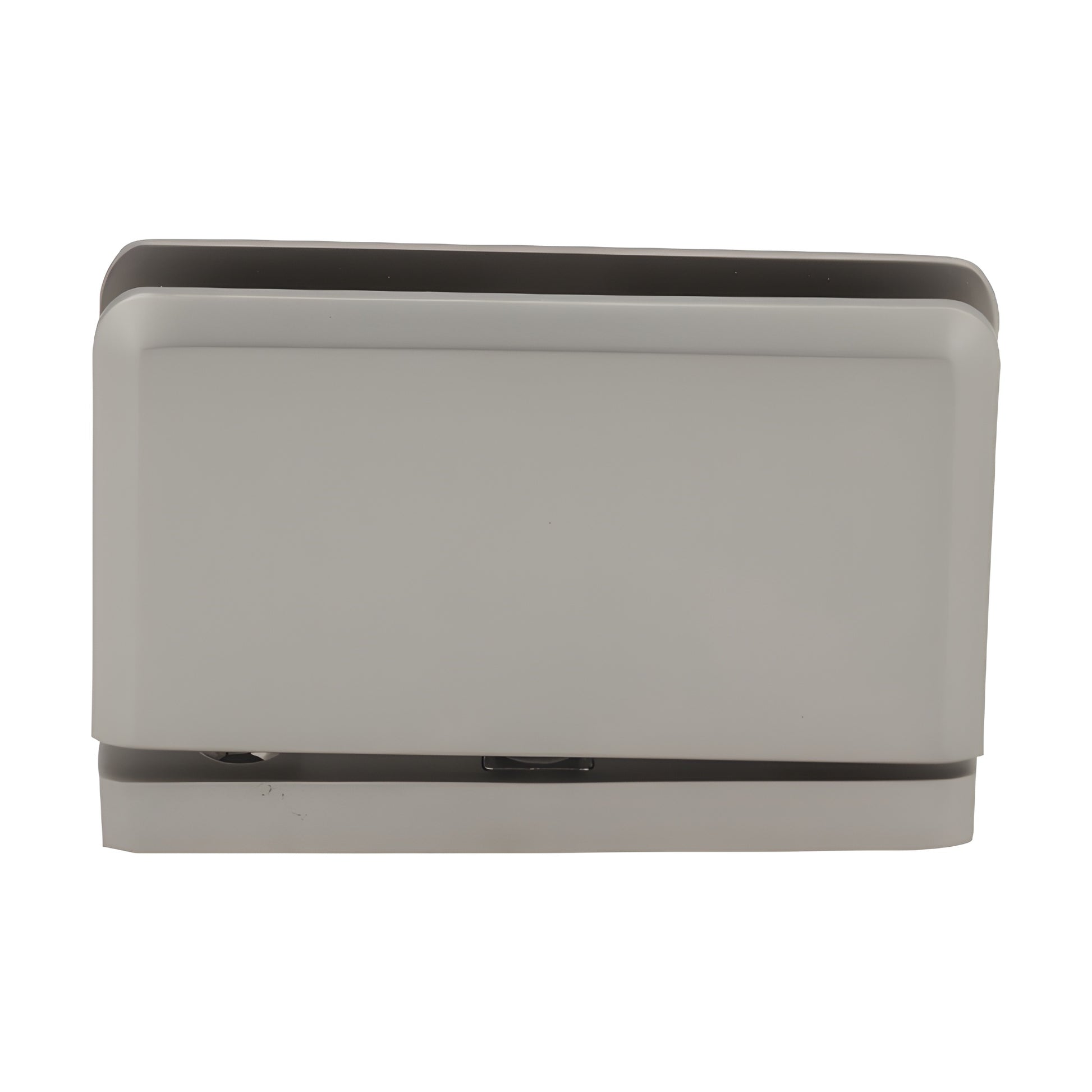 SRPPH01SN satin nickel brass pivot hinge for 1/2" (12mm) tempered glass - beveled, head/sill mount.