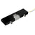 CRL Matte Black Steel Electric Strike Keeper for Single-Stile Doors