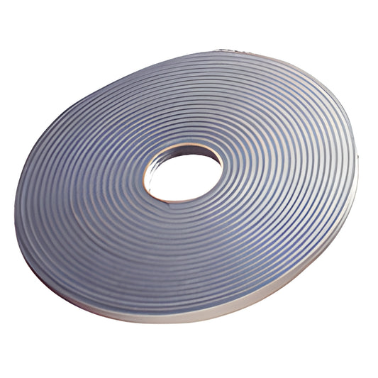 Gray CRL closed-cell foam glazing tape roll SKU 98814X38GRY, 3/8 in wide, adhesive-backed, 50 ft.