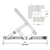 CRL 12" 4-Bar Casement Window Security Hinge