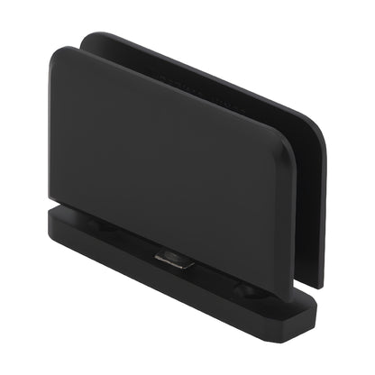 JRPPH010RB Junior Prima oil-rubbed bronze brass pivot hinge for 1/4" frameless glass shower door, top/bottom mount