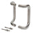 CRL 8" Brushed Stainless Offset Back-to-Back Glass Door Pulls (Pair)