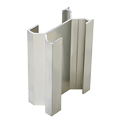 CRL-U.S. Aluminum Mullion Splice Sleeve 90° Inside Corner, 5 Pack