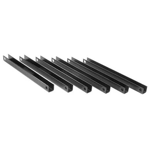 CRL Zinc Plated Steel Stanchion, 18" Length, 10 Gauge - Durable Construction
