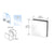 CRL Polished Stainless Steel Patch Connector for Glass Doors