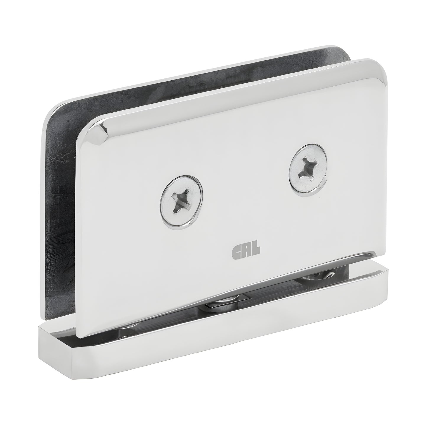 PPH0152CH polished chrome brass 5 pre-set Number Two pivot shower door hinge for 8-10mm tempered glass.