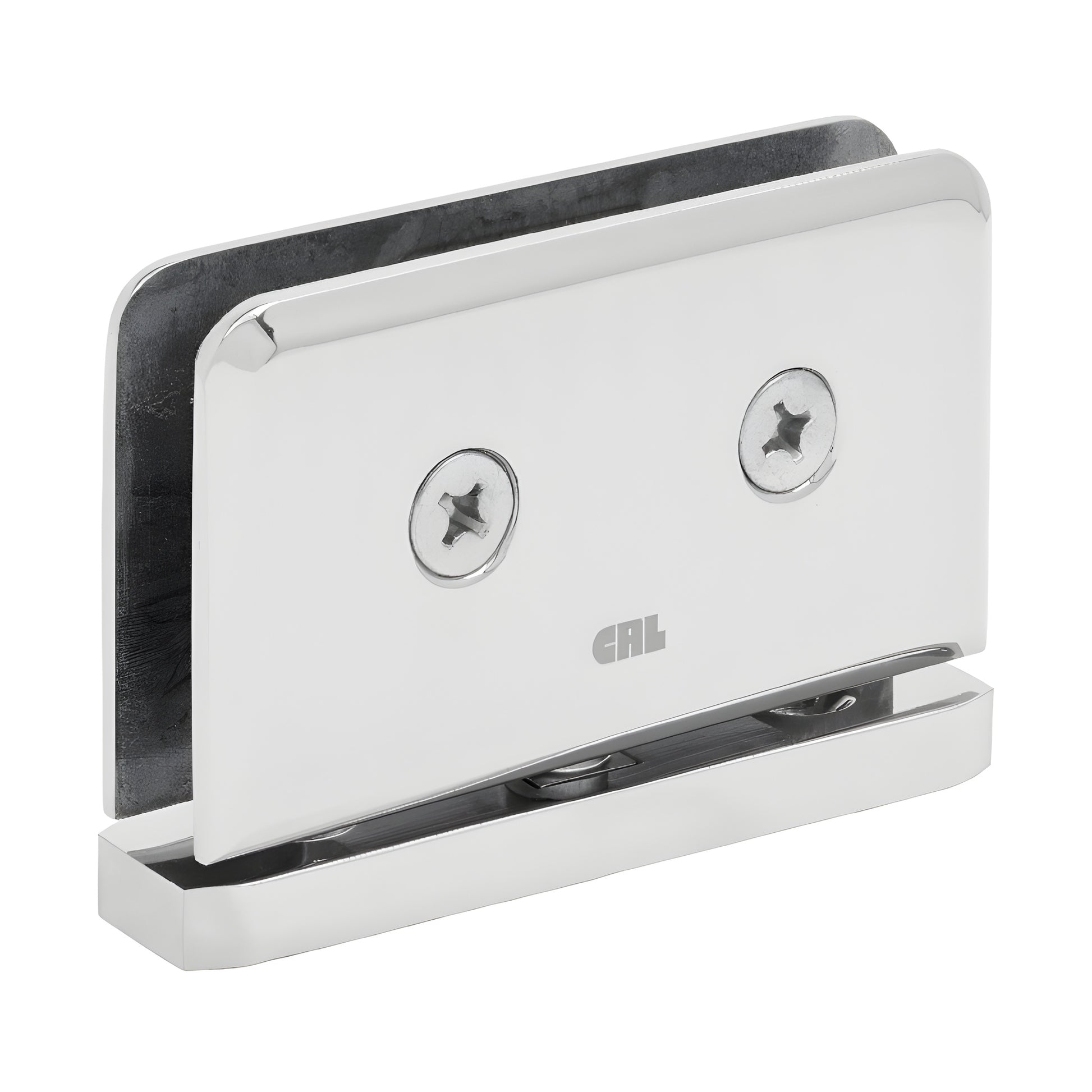 PPH0152CH polished chrome brass 5 pre-set Number Two pivot shower door hinge for 8-10mm tempered glass.