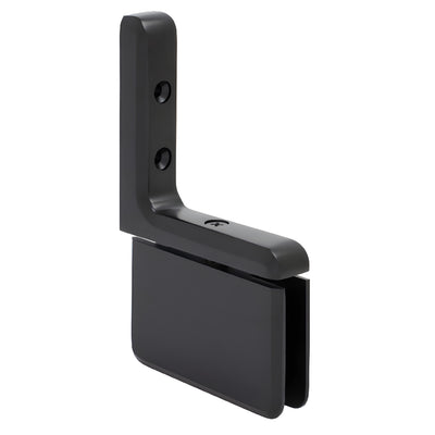 CRL Prima 03 Matte Black Wall-Mount Glass Door Hinge