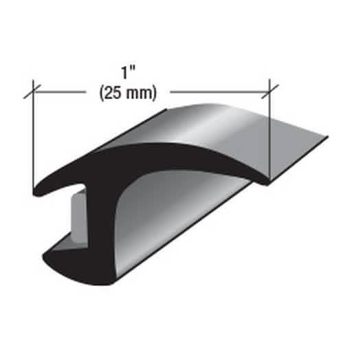 CRL 1" Universal Channel Molding with Butyl – Durable, easy-installation for secure fit