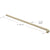 CRL Champagne Astral Panic Push Bar for 44 in Door