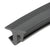 CRL-U.S. Aluminum 487 Gray Silicone Glazing Gasket for 1/4 in Glass, 500' Roll