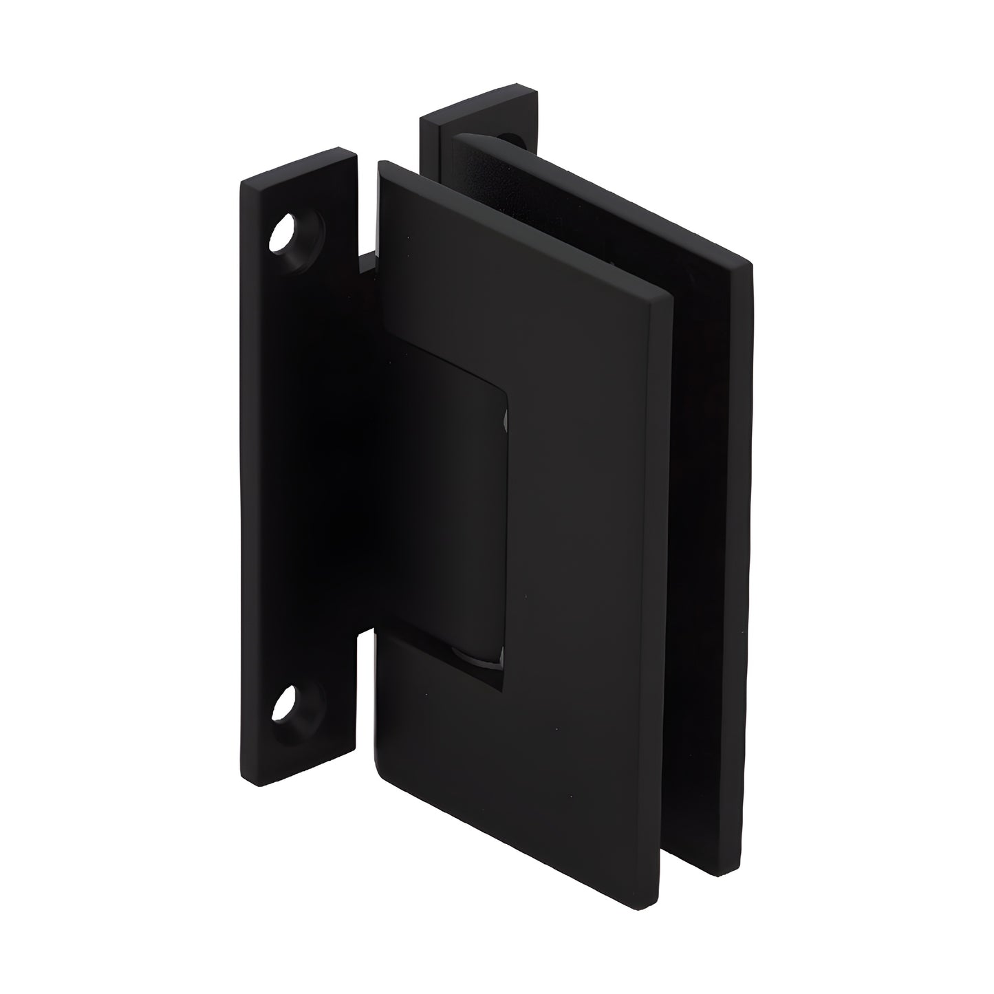 GENH0370RB oil-rubbed bronze H-shaped Geneva square wall plate for frameless glass shower door, brass, 3-1/2in