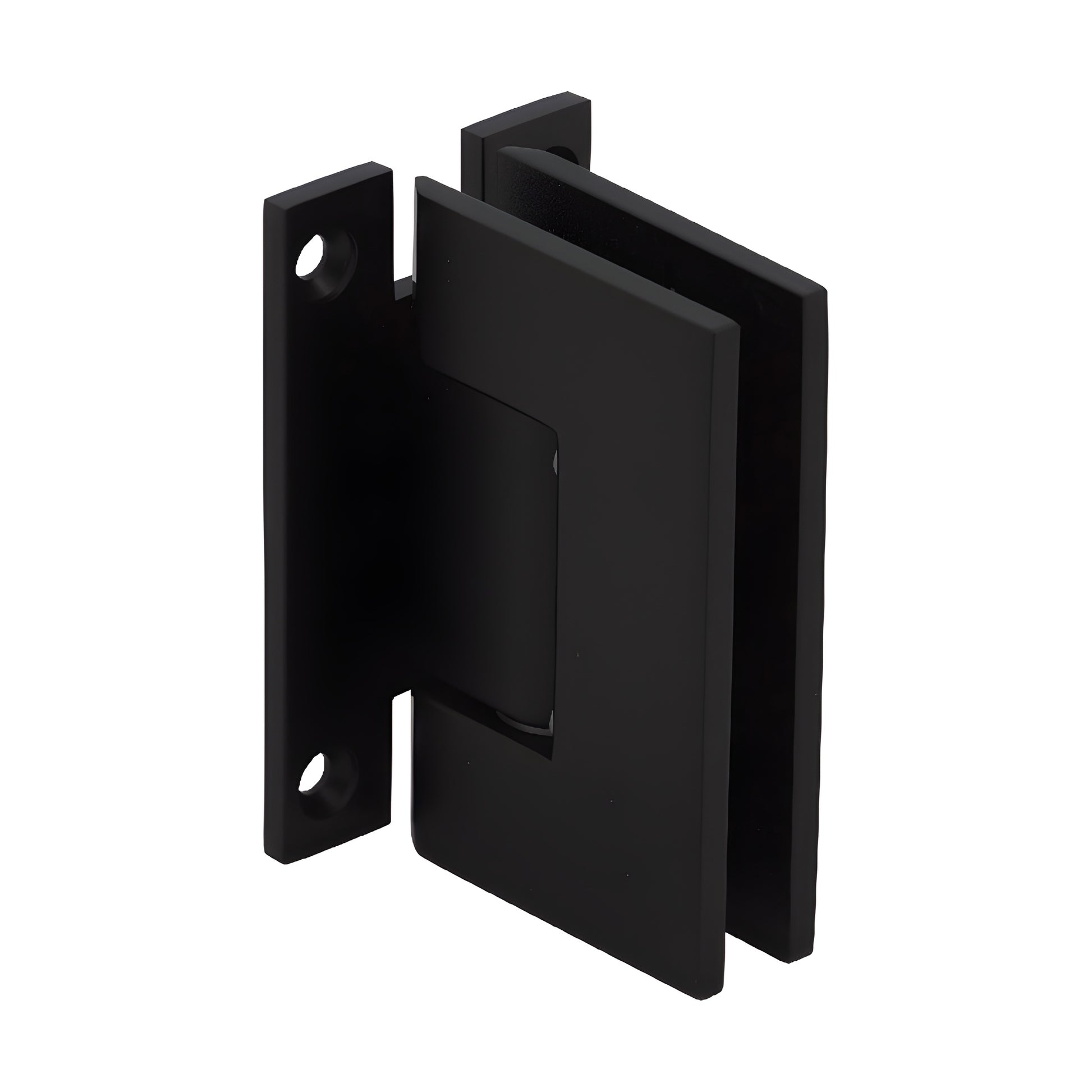 GENH0370RB oil-rubbed bronze H-shaped Geneva square wall plate for frameless glass shower door, brass, 3-1/2in