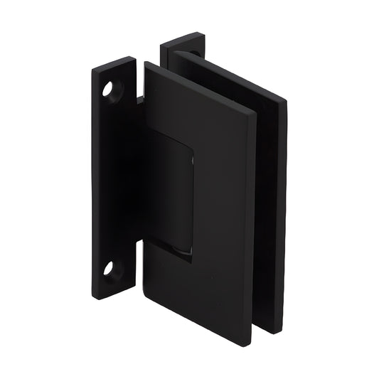 GENH0370RB oil-rubbed bronze H-shaped Geneva square wall plate for frameless glass shower door, brass, 3-1/2in