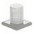 CRL Clear Acrylic Adhesive Stick-On Mirror Knob, No-Drill