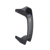 CRL LL3GH black 6 in molded polymer gate handle, universal square-gate fit, rust- and UV-resistant.
