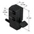 CRL Step-On Black Foot Lock for Sliding Glass Patio Doors