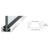 CRL Polished Stainless Steel 120 in Shallow U-Channel
