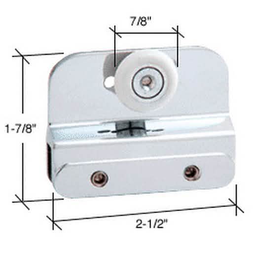 CRL Brite Anodized Inside Top Hanger Bracket for Secure and Stylish Installations