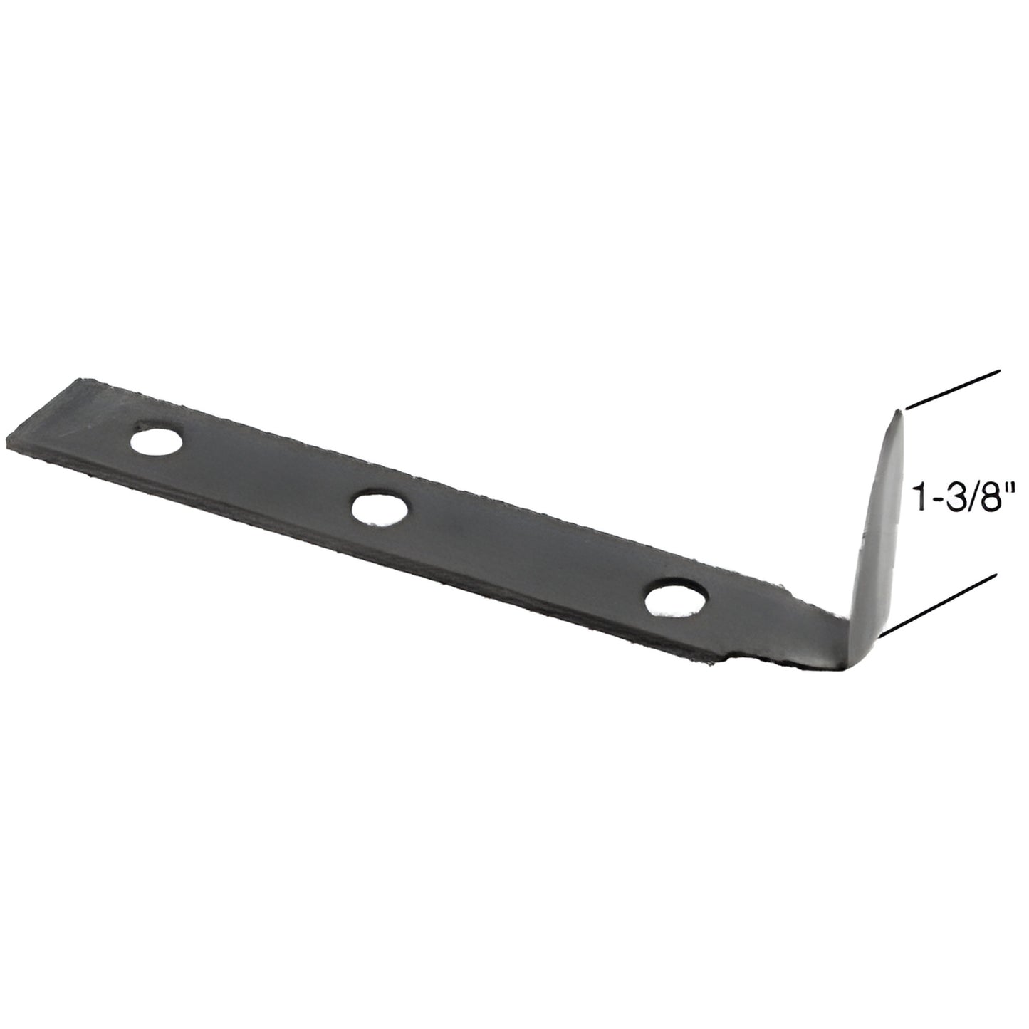 CRL coated cold knife blade RKB142 - black 1-3/8" cutting tip, 1/2" shank with three mounting holes for sealant removal