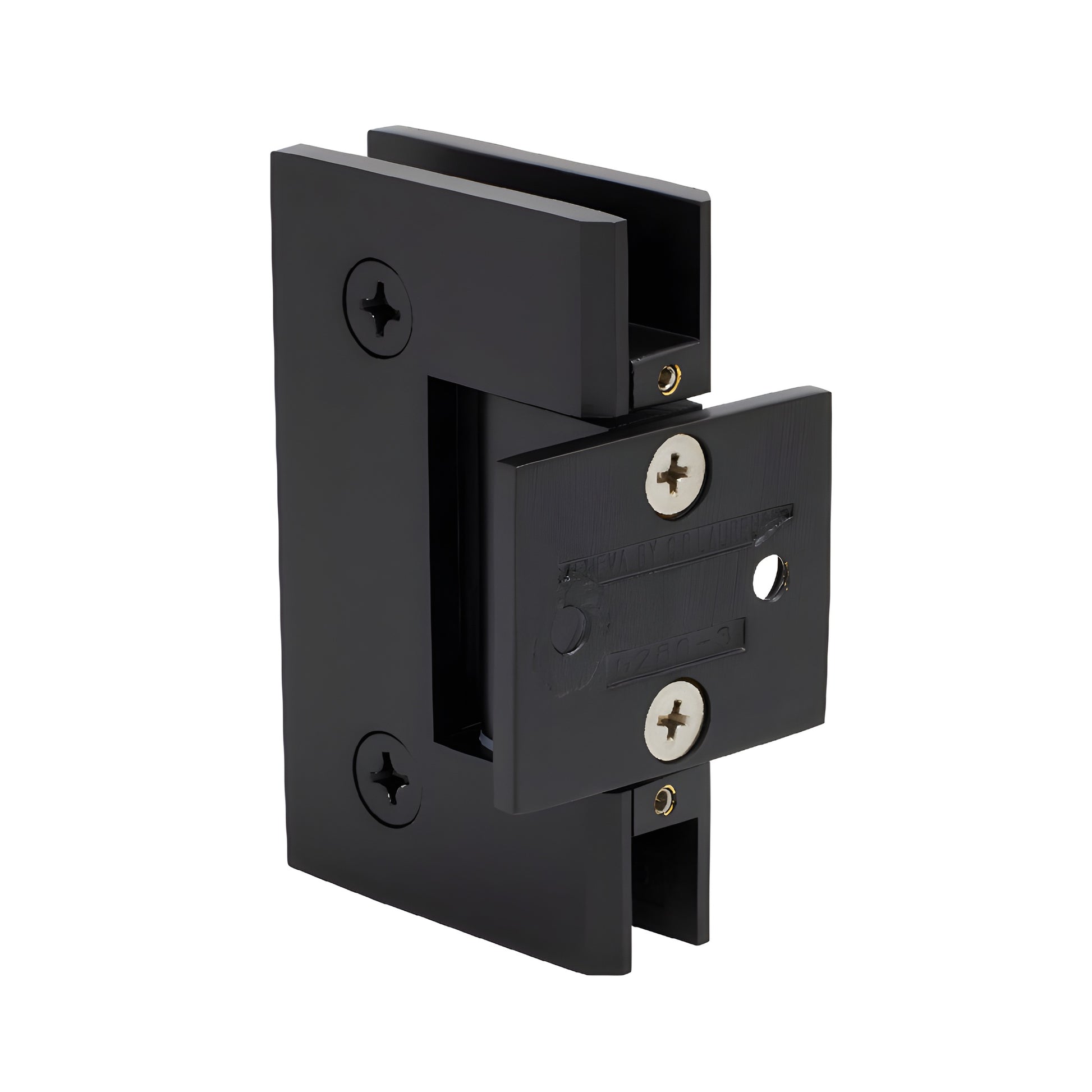 GEN2800RB oil-rubbed bronze Geneva pony wall mount shower hinge for 5/16-1/2 in glass
