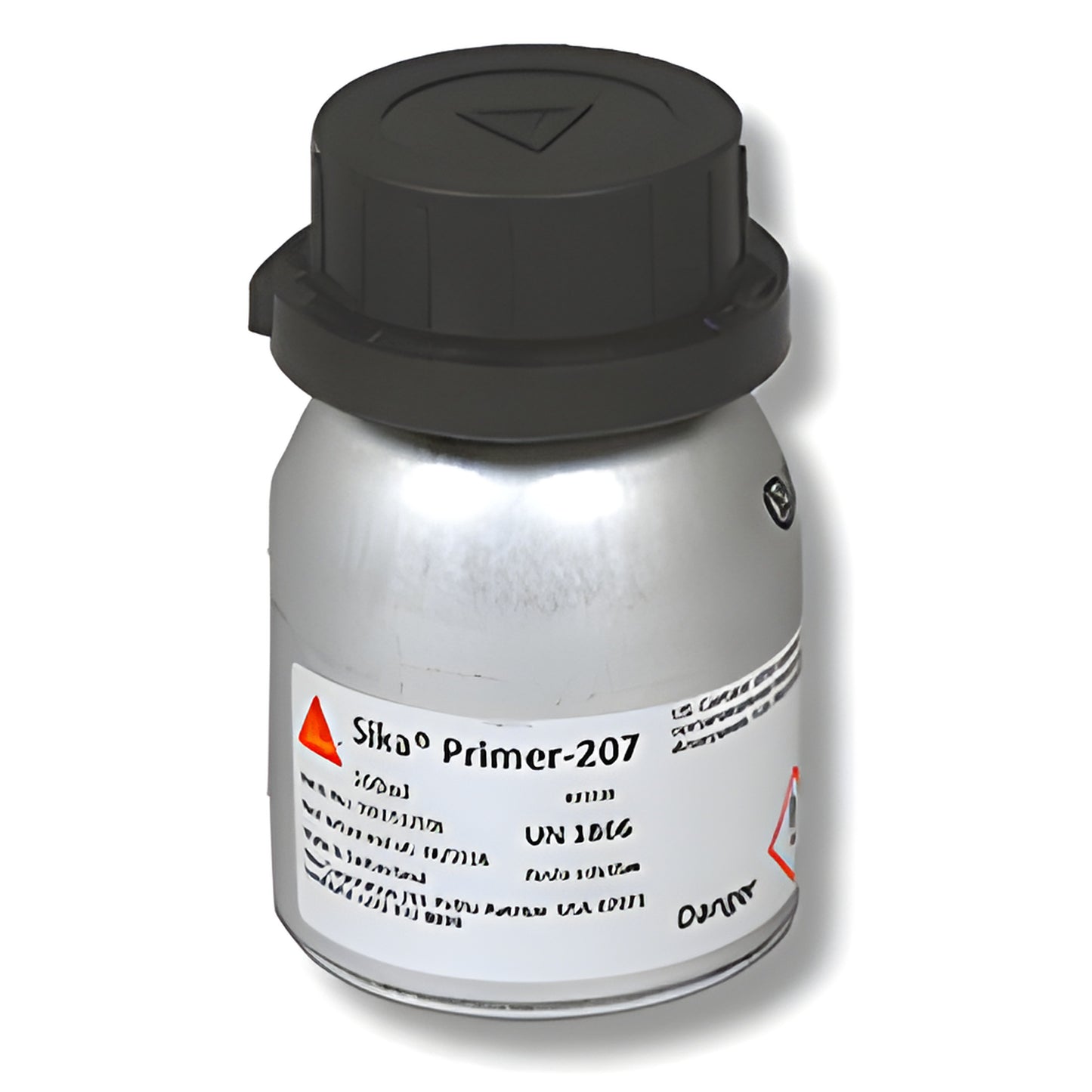 Sika Primer-207 black primer bottle, 3.38 oz (100 ml) - SKU 481020