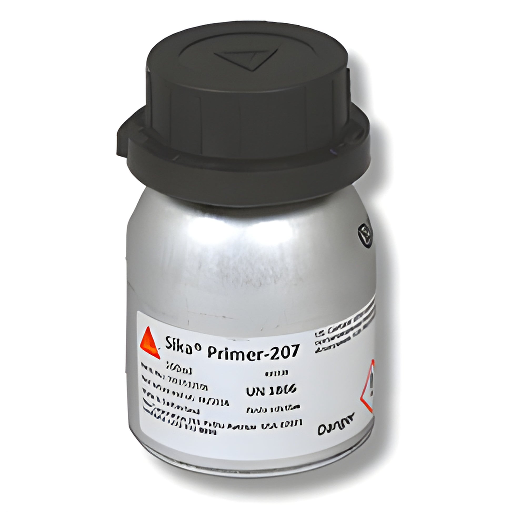 Sika Primer-207 black primer bottle, 3.38 oz (100 ml) - SKU 481020