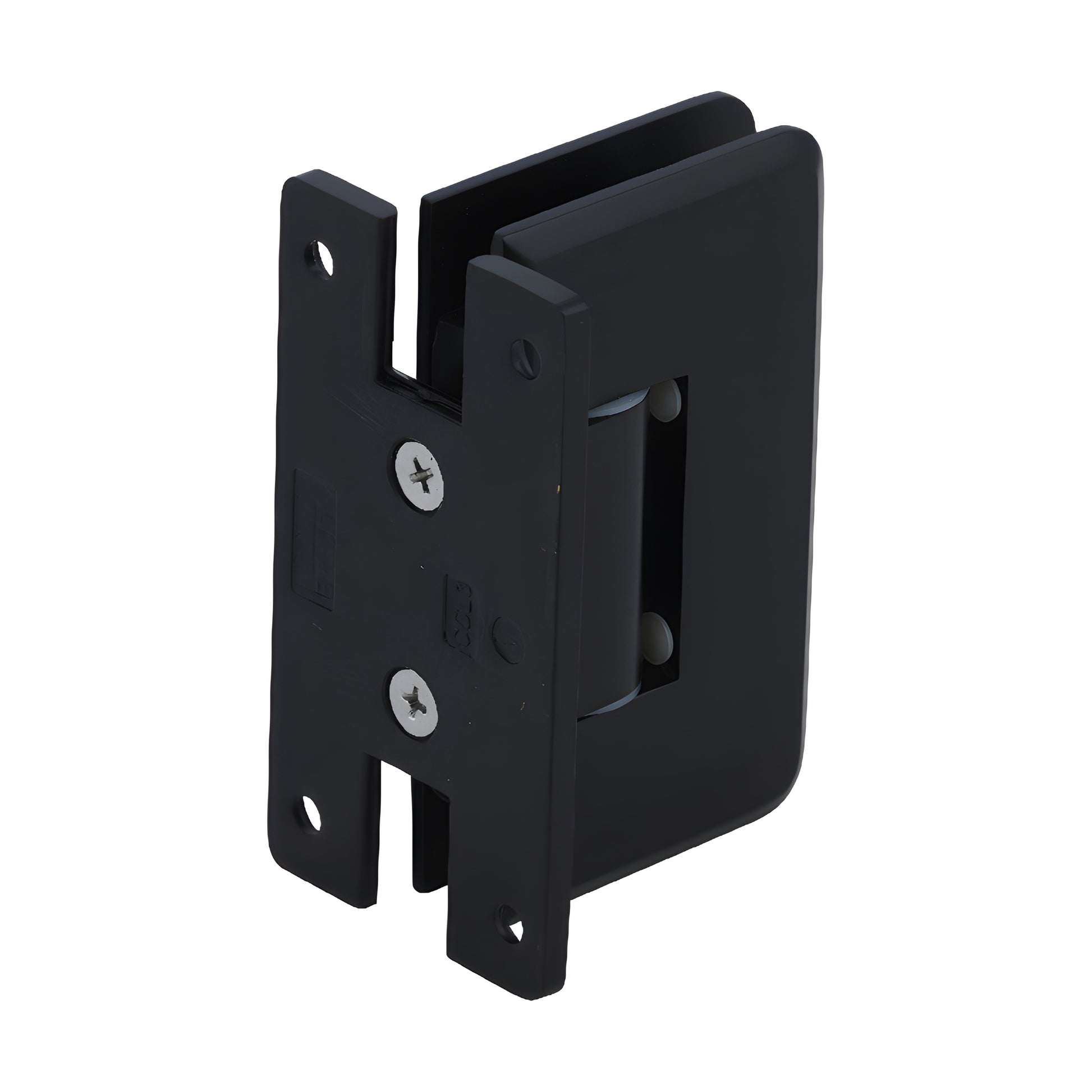 Oil rubbed bronze adjustable Cologne shower door hinge, solid brass wall-mount for 10-12mm glass (SKU: C0L3370RB)
