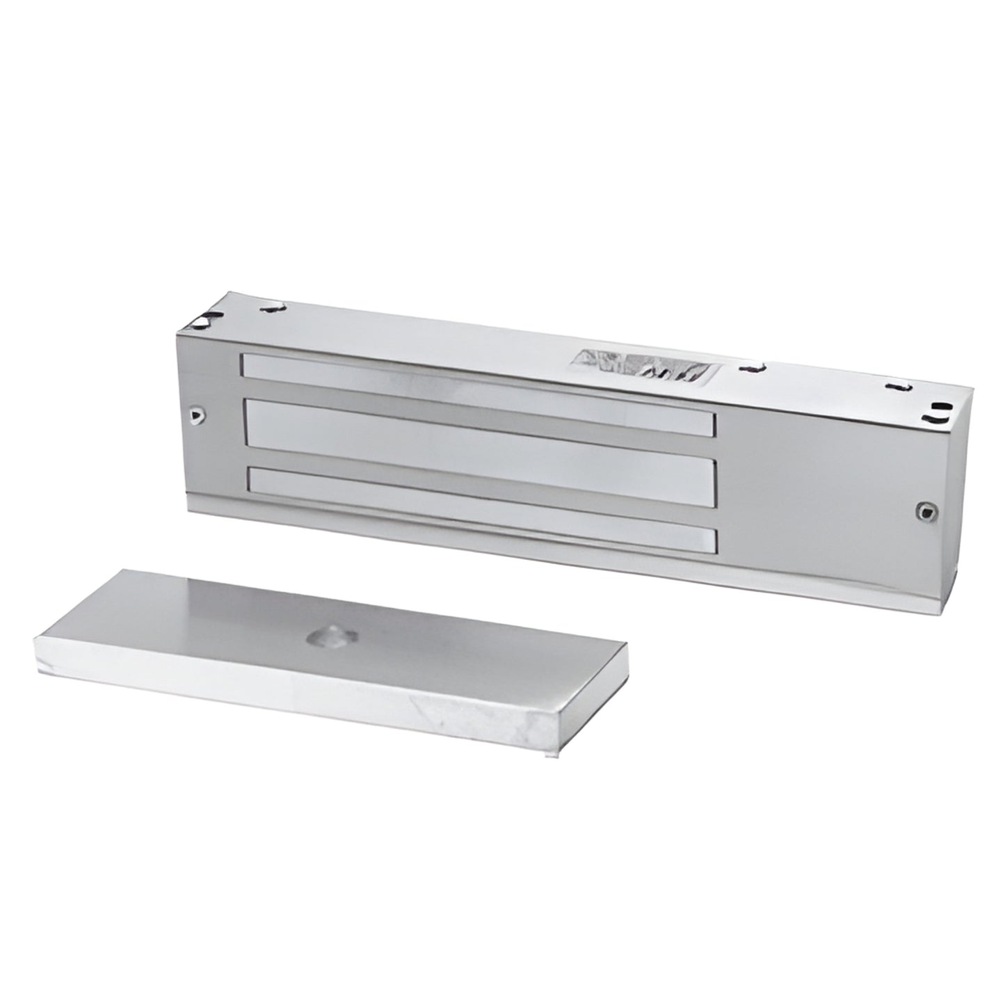 SDC1511A aluminum 1500-series electromagnetic door lock, 11 inch bar with matching armature plate, anodized finish