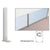 CRL 36 in Satin Anodized Left-Hand Open-End Restroom Partition Post