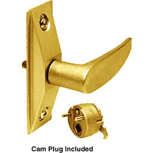 CRL Brass Right Hand Lever Handle - Elegant, Durable, Ideal for Doors. Shop Now!
