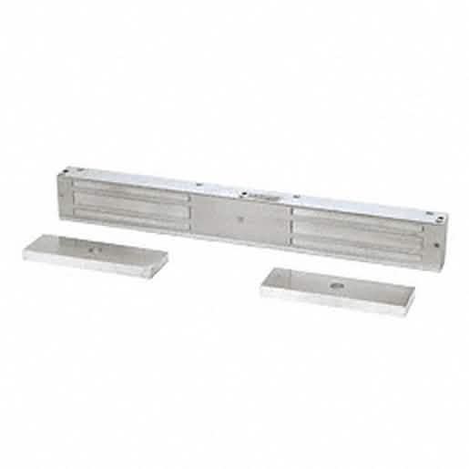 CRL SDC® Double Electromagnetic Lock, 1650 lb Hold, Aluminum Finish - Secure & Durable