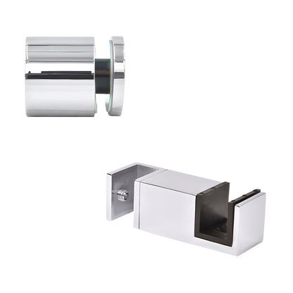 Colonia polished stainless steel 90 accessory kit with replacement bottom guide, SKU CLNACCKPS