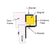 CRL Z & L Magnetic Lock Mounting Brackets for In-Swing Doors