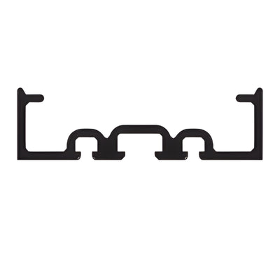 CRL-U.S. 2" Alum Bronze Vertical Structural Silicone Mullion 24'-2"