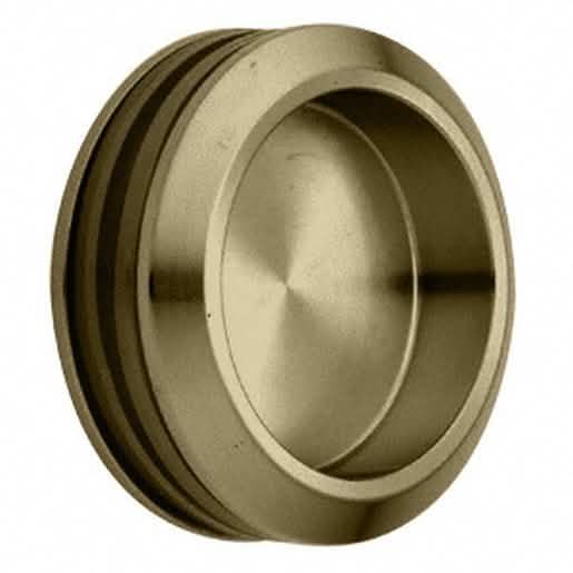 CRL Brushed Bronze Thru-Glass Pull - Elegant, Durable Door Handle for Modern Interiors